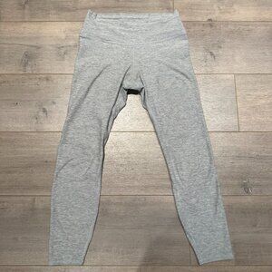 High-Waist Alosoft Lounge Legging (Grey Great Condition Size Small)